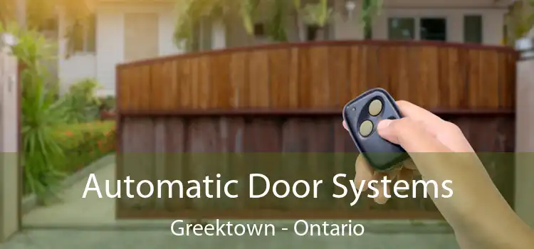 Automatic Door Systems Greektown - Ontario