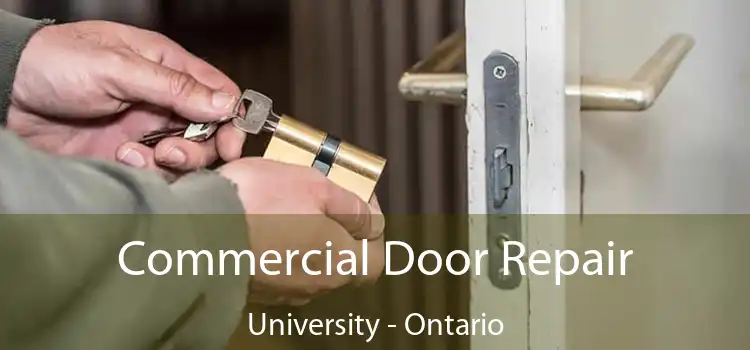 Commercial Door Repair University - Ontario