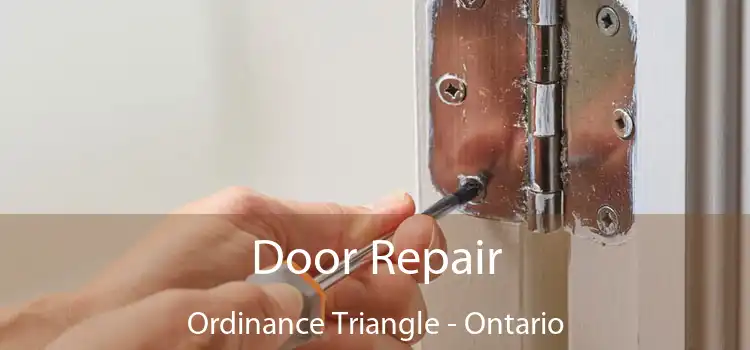 Door Repair Ordinance Triangle - Ontario