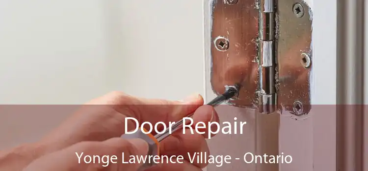 Door Repair Yonge Lawrence Village - Ontario