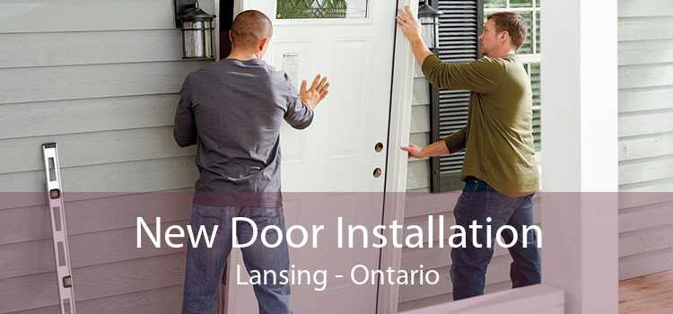 New Door Installation Lansing - Ontario