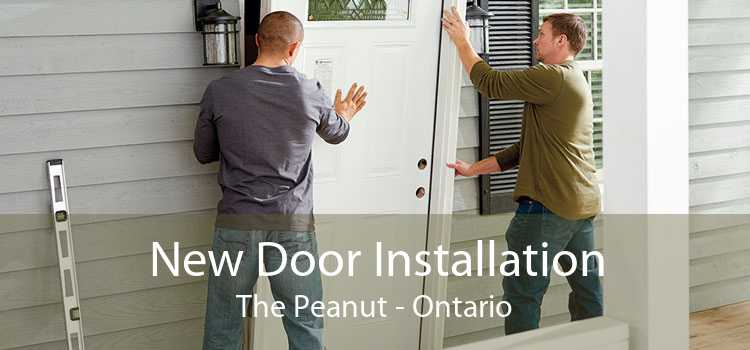 New Door Installation The Peanut - Ontario