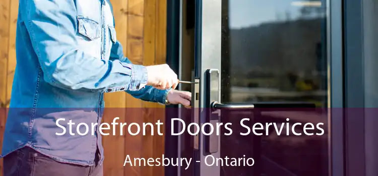 Storefront Doors Services Amesbury - Ontario