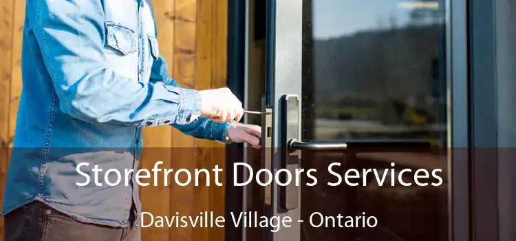 Storefront Doors Services Davisville Village - Ontario