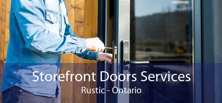 Storefront Doors Services Rustic - Ontario