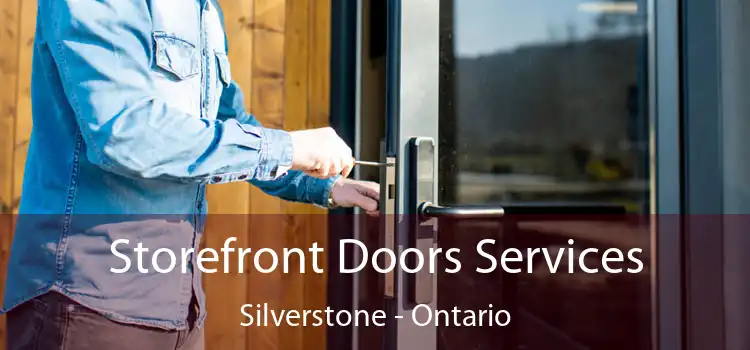Storefront Doors Services Silverstone - Ontario