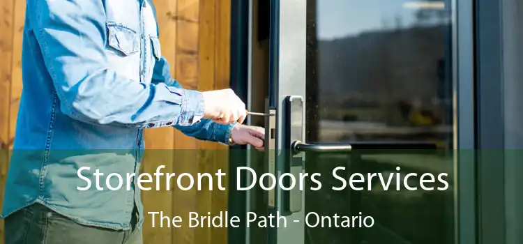 Storefront Doors Services The Bridle Path - Ontario