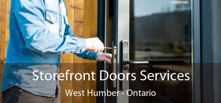Storefront Doors Services West Humber - Ontario