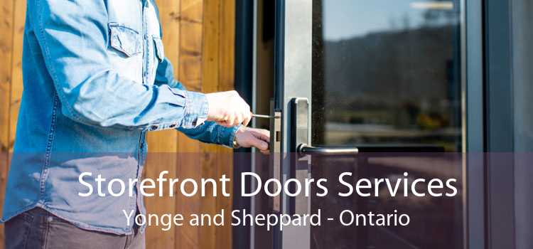 Storefront Doors Services Yonge and Sheppard - Ontario